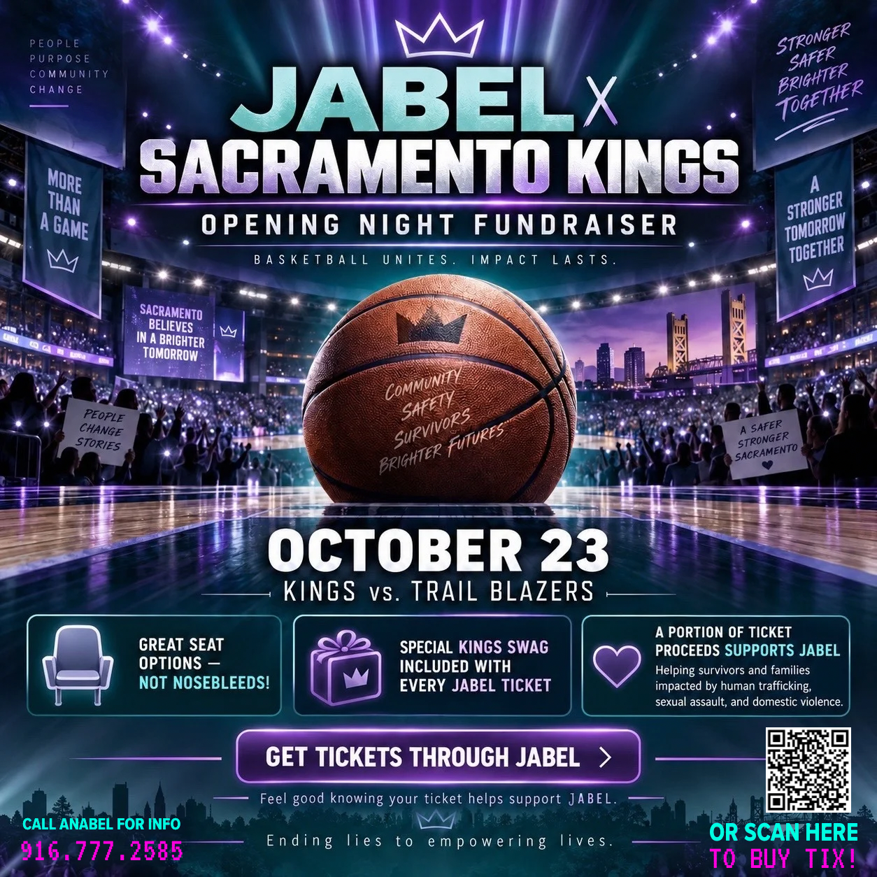 JABEL & Kings Fundraiser night 10/23